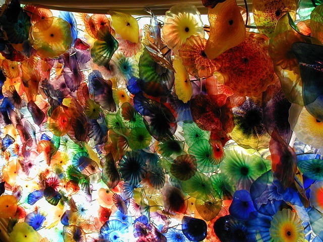 Bellagio Lobby Chihuly Cieling PC290003